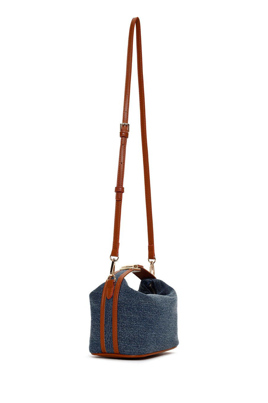 Women's Blue Long Strap Crossbody Bag