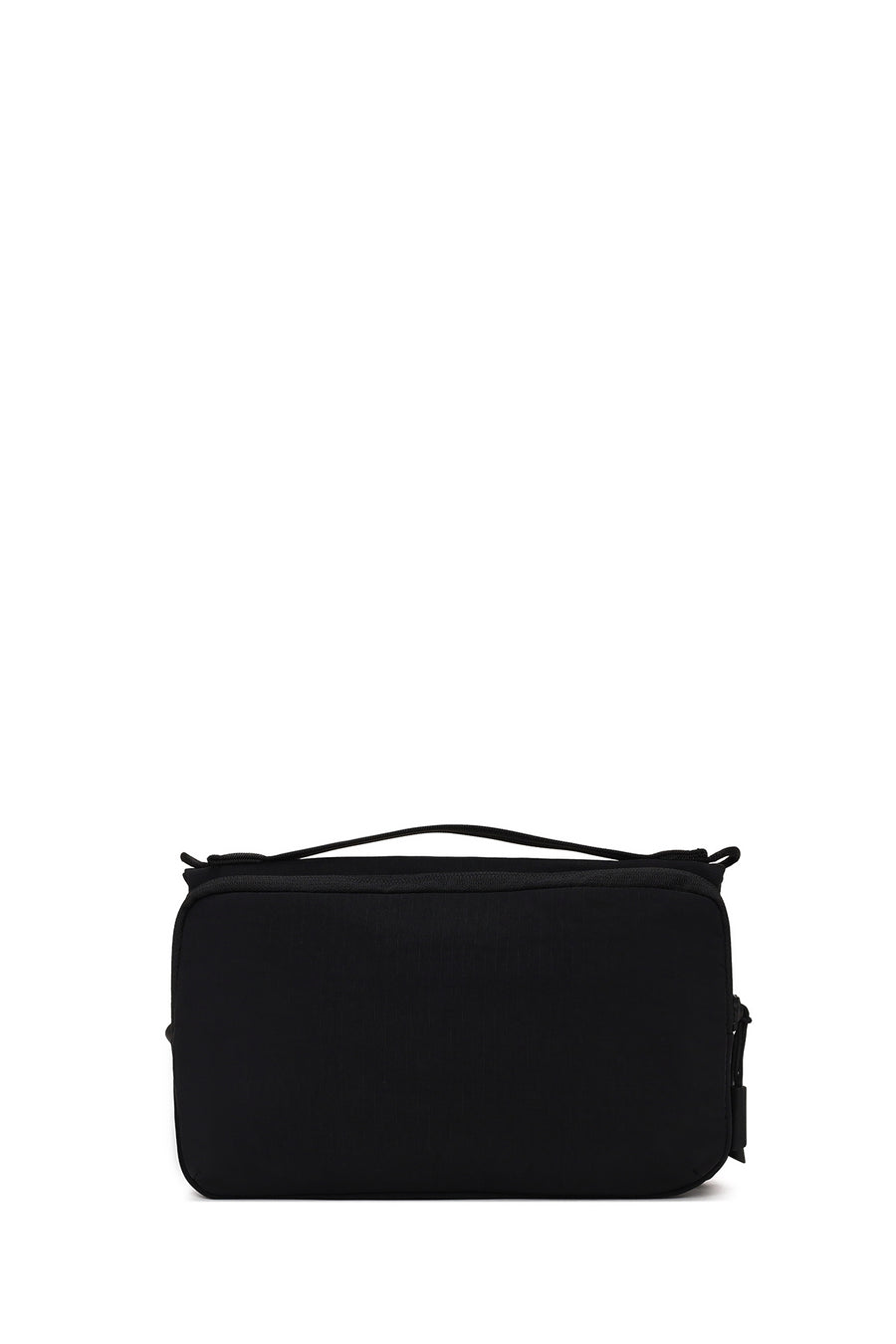 D-Pack Erkek Siyah Uzun Askılı Mini Kumaş Çapraz Çanta