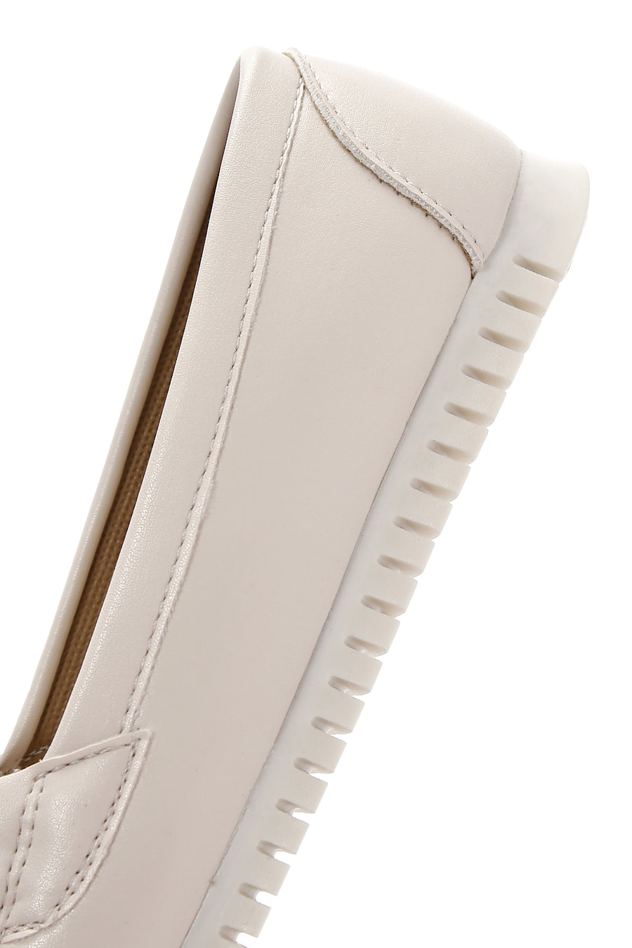 Kadın Bej Toka Detaylı Loafer