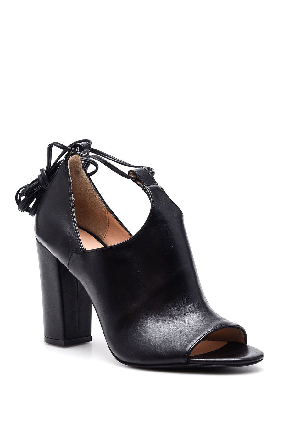 Women's String Heeled Shoes