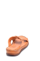 Women's Comfort Leather Slippers | Derimod