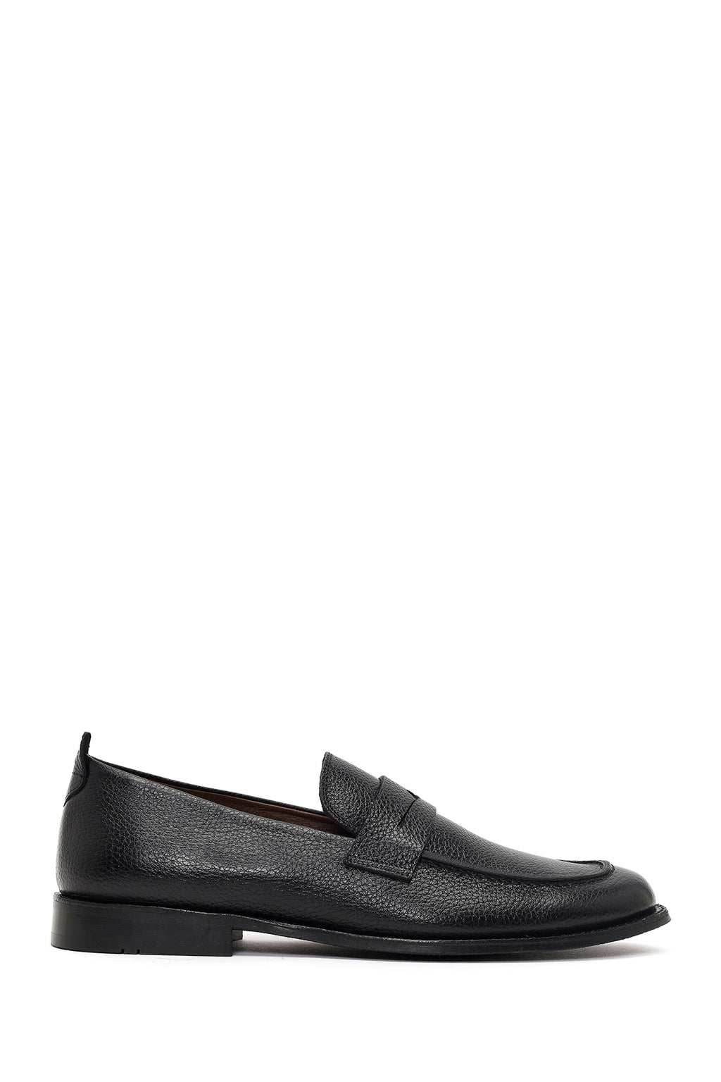 Derimod Black Erkek Siyah Deri Klasik Loafer