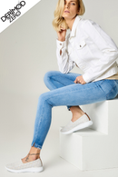 Beyaz Kumaş Kadın Sneaker | Derimod