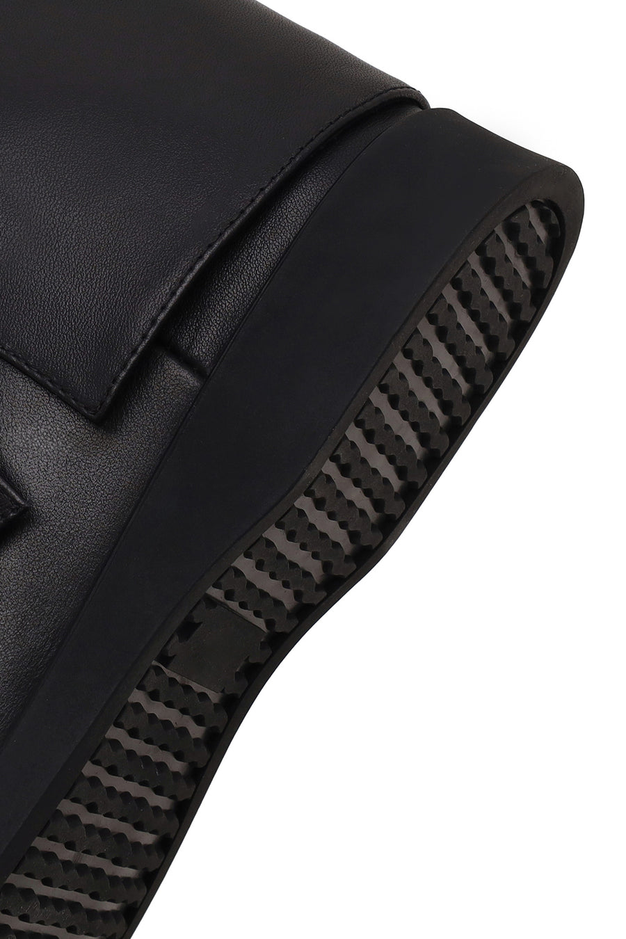 Woman Black Leather Boots
