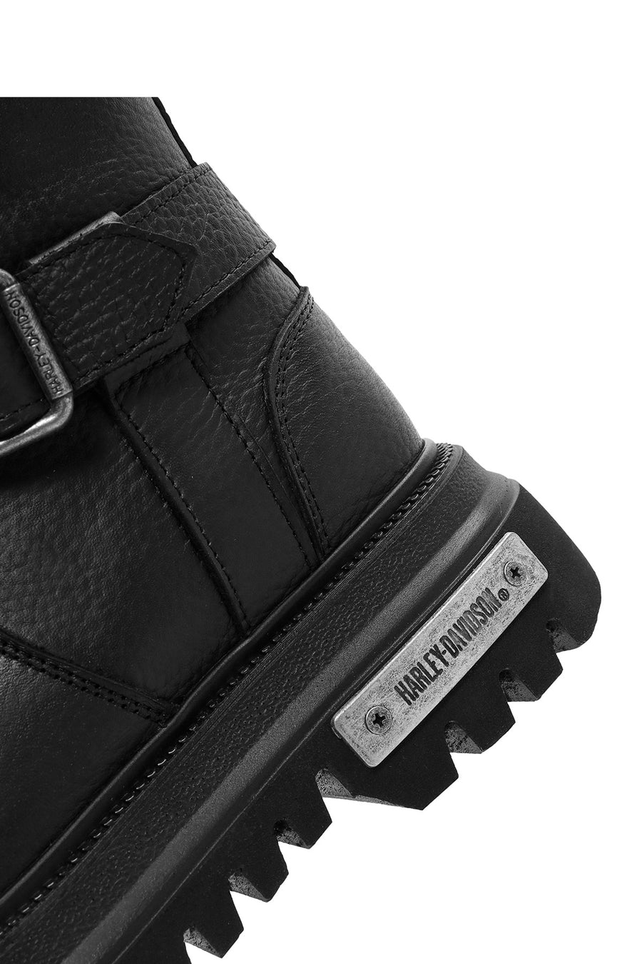 Harley Davidson Women's Black Sahara Zipper Leather Boots