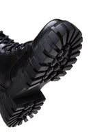 Women's Black Leather Boots | Derimod