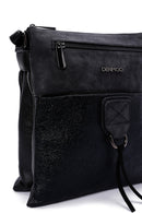 Women's Black Long Strap Crossbody Bag | Derimod