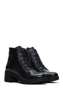 Women's Leather Heeled Casual Boots | Derimod