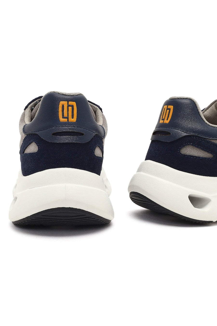 Derimod Studio Men's Navy Blue Lace-Up Thick-Soled Sneaker