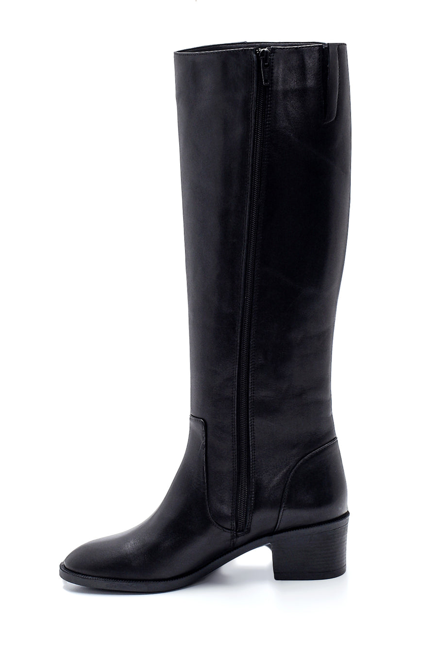 Women's Leather Heeled Boots