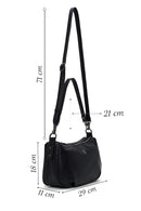 Woman Black Long-Strap Casual Shoulder Bag | Derimod