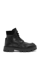 
Men's Black Lace-up Leather Boot
 | Derimod