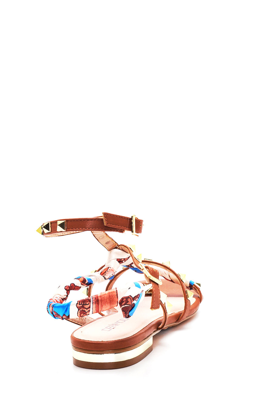 Women's Tan Flat Sandals