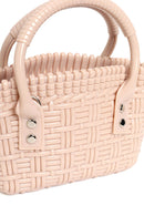 Women's Beige Long Strap Mini Jelly Handbag | Derimod