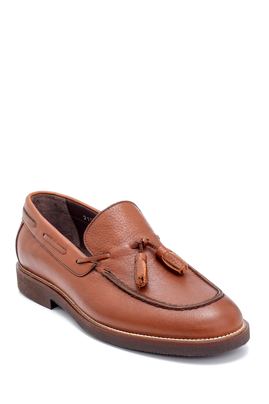 Men's Leather Tassel Detailed Loafer