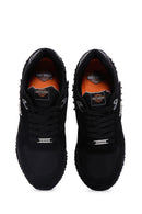 Harley Davidson Men's Black Buick GNX Sneaker | Derimod