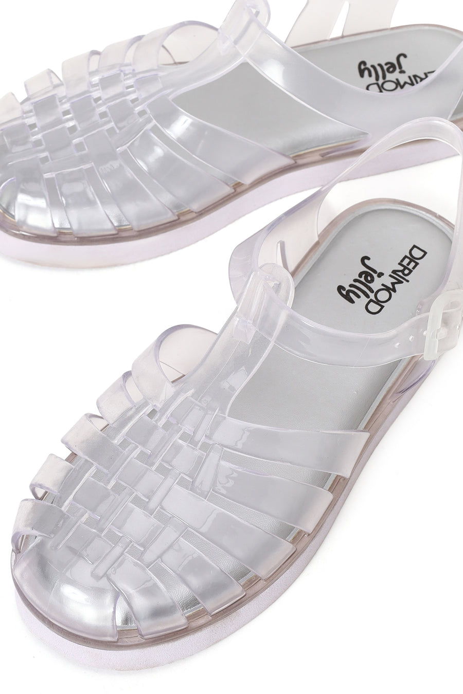 Kadın Şeffaf Tokalı Jelly Sandalet