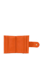 Woman Orange Quilted Card Holder | Derimod