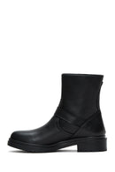 Women's Black Leather Boots | Derimod
