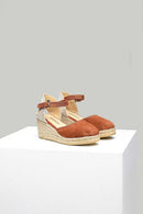 Tan Wedge Heel Women's Espadrille | Derimod