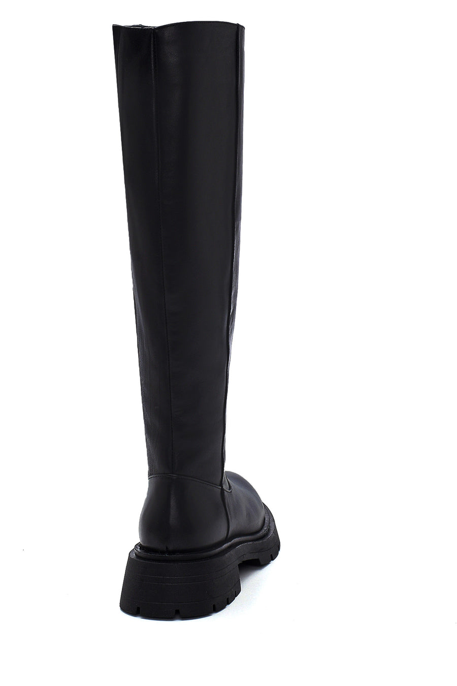 Women's Leather High Sole Boots