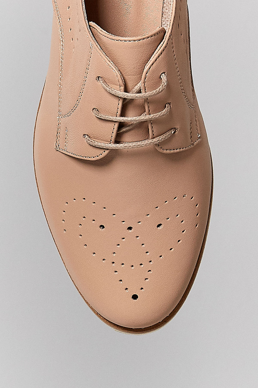 Beige Women's Leather Shoes