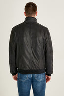Oliver Men's Leather Jacket | Derimod