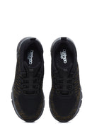 Women's Black Fabric Sneaker | Derimod