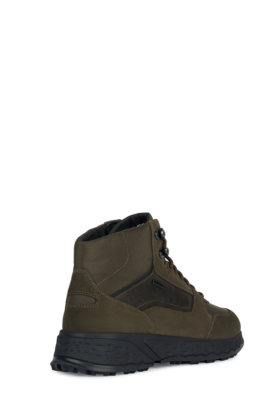Geox Men's Green Sterrato Suede Leather Boots