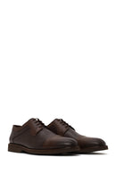 Men's Brown Lace-up Leather Casual Shoes | Derimod