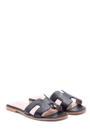 Women's Leather Slippers | Derimod