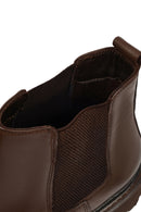 Men's Brown Leather Chelsea Boot | Derimod