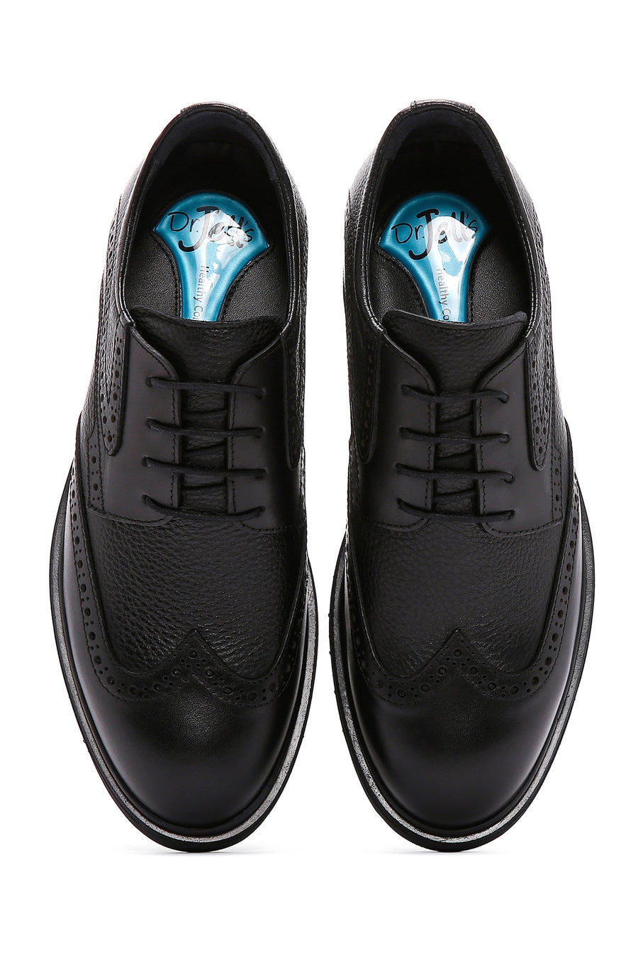 Men's Black Leather Classic Shoes