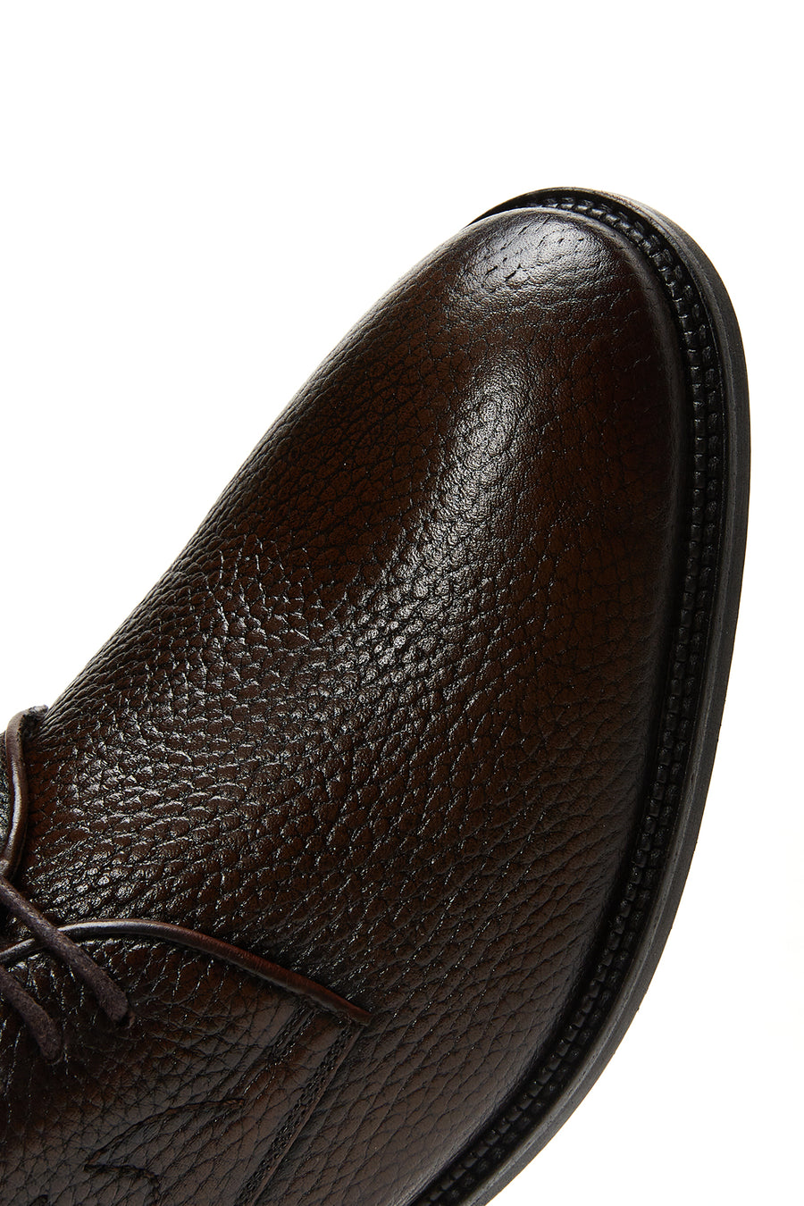 Men's Brown Laced Leather Classic Shoes