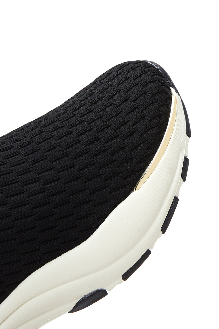 Women's Black Thick Soled Sneaker