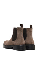 Men's Mink Suede Leather Chelsea Boot | Derimod
