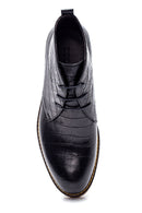 Men's Crocodile Leather Boots | Derimod