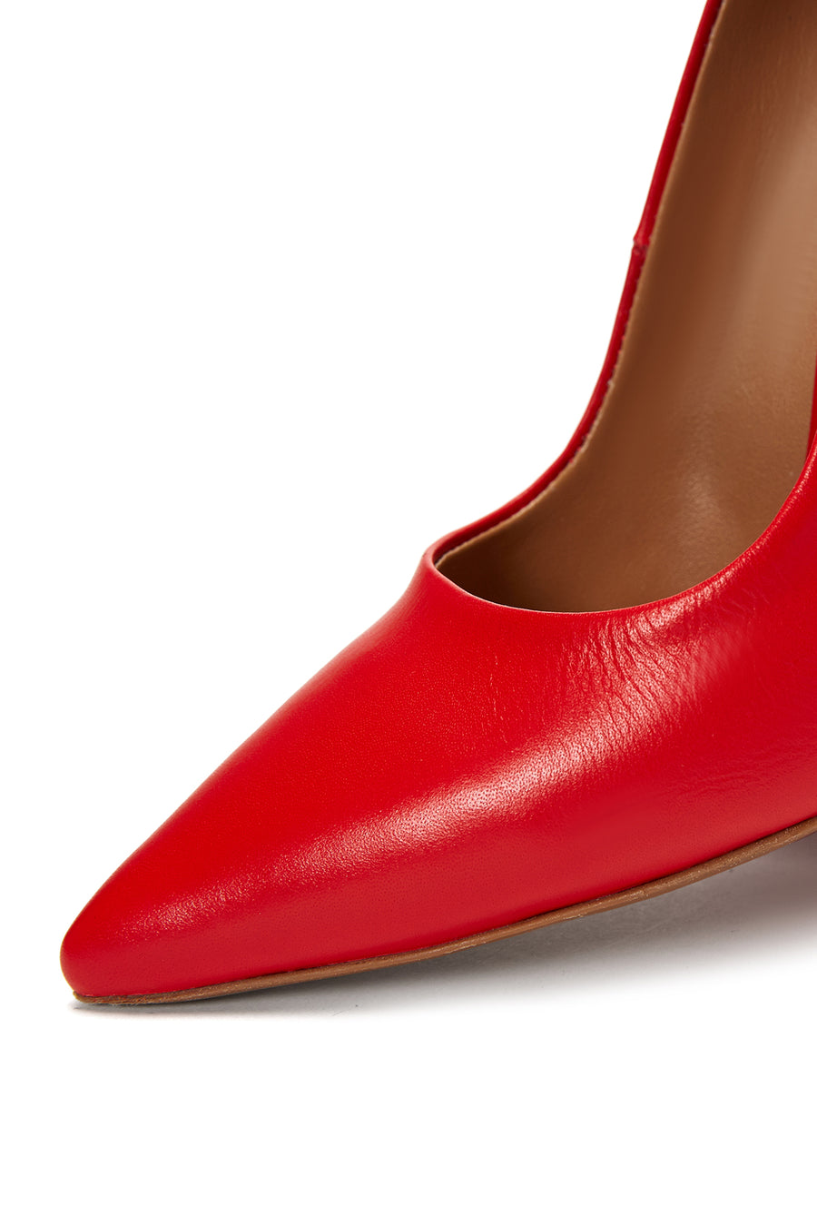 Kadın Kırmızı Deri Stiletto