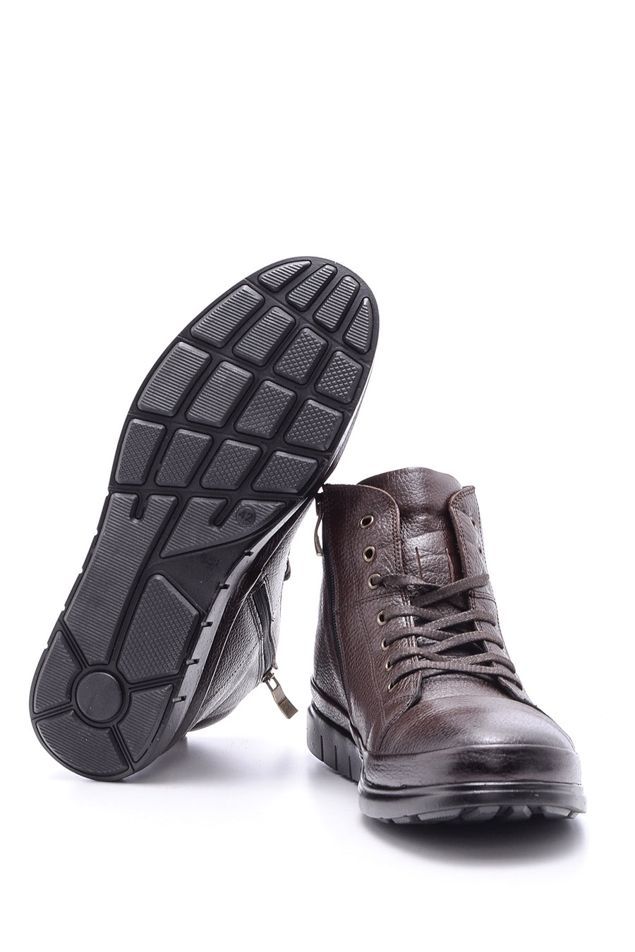 Men's Lace-up Leather Boots