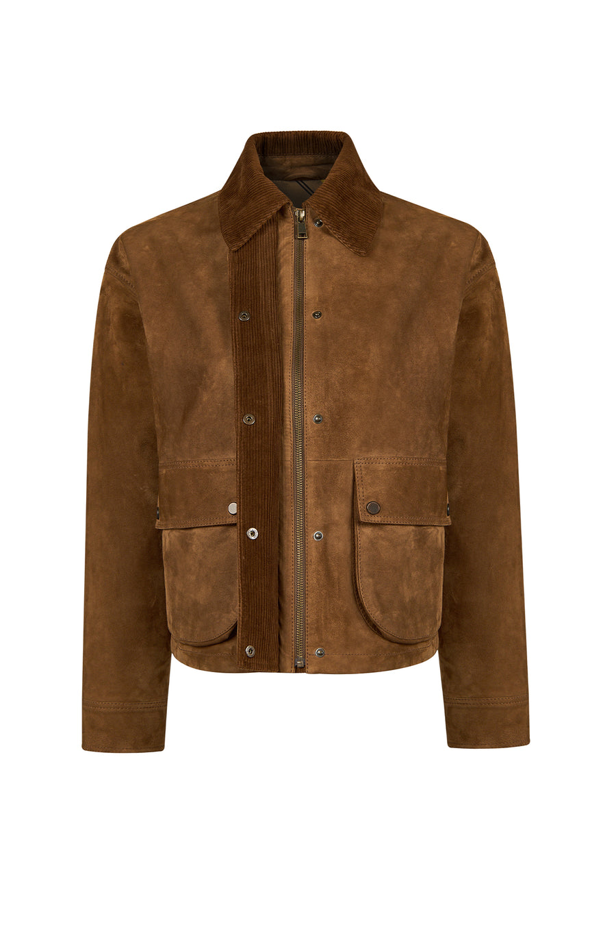 Freedom Woman Camel Oversize Suede Leather Jacket