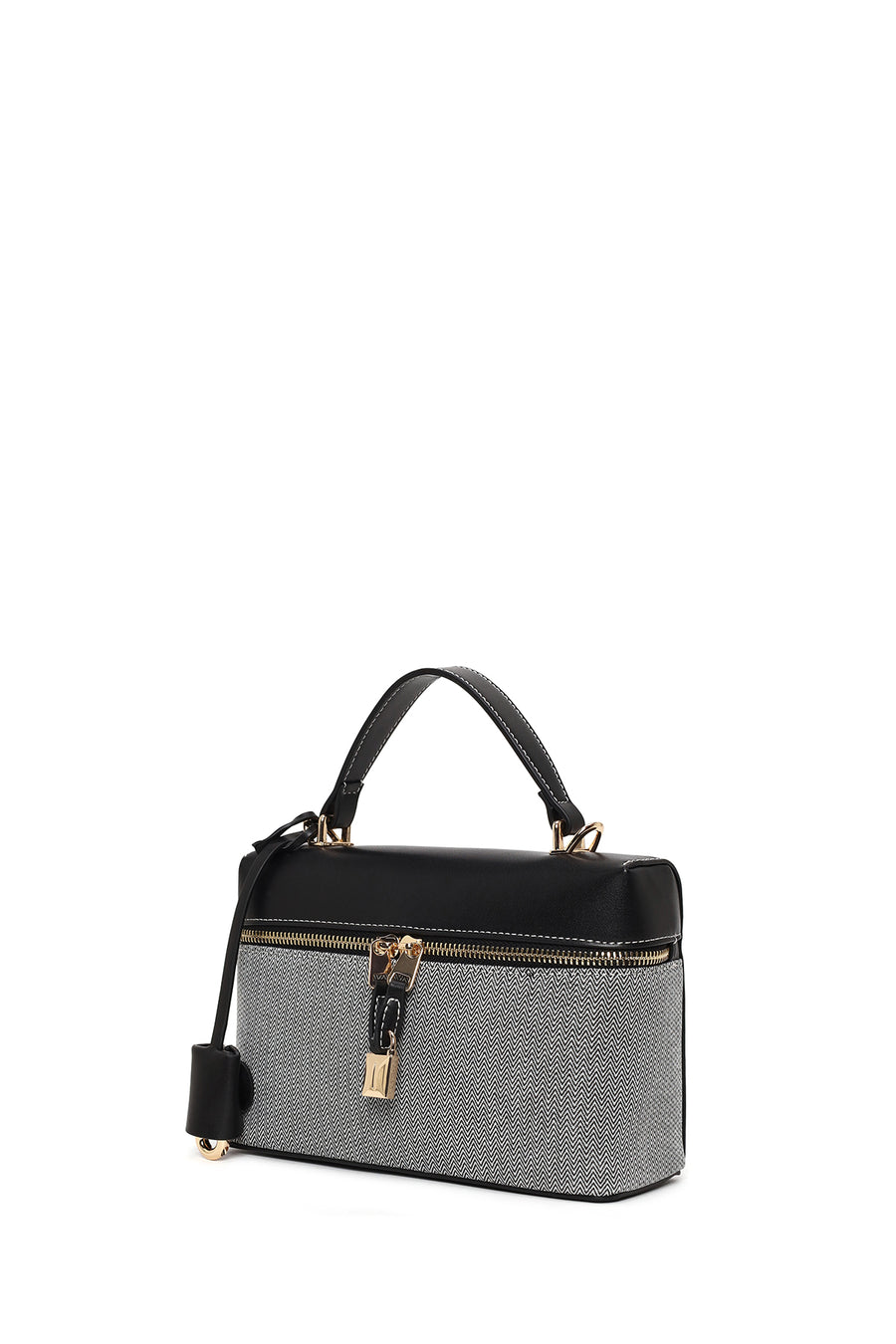 Woman Black Long Strap Shoulder Bag