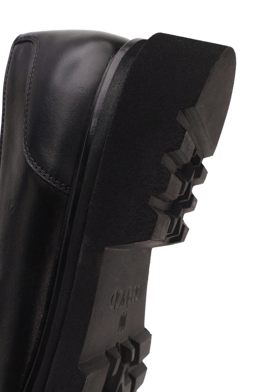 Male Black Leather Casual Loafer