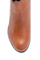 Women's Leather Quilted Detailed Boots | Derimod