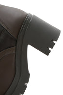 Women's Green Thick Heeled Boots | Derimod