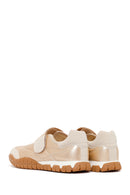 Woman Gold-Banded Sport Ballerine Shoes | Derimod