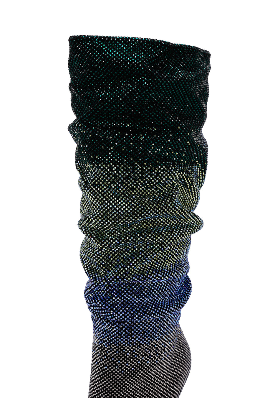 Women's Multi-Colored Stone Thin Heeled Boots