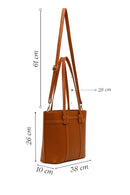 Woman Brown Long-Strap Classic Shoulder Bag | Derimod