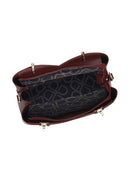 Woman Burgundy Long-Strap Shoulder Bag | Derimod