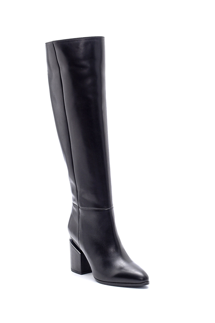 Women's Leather Heeled Boots