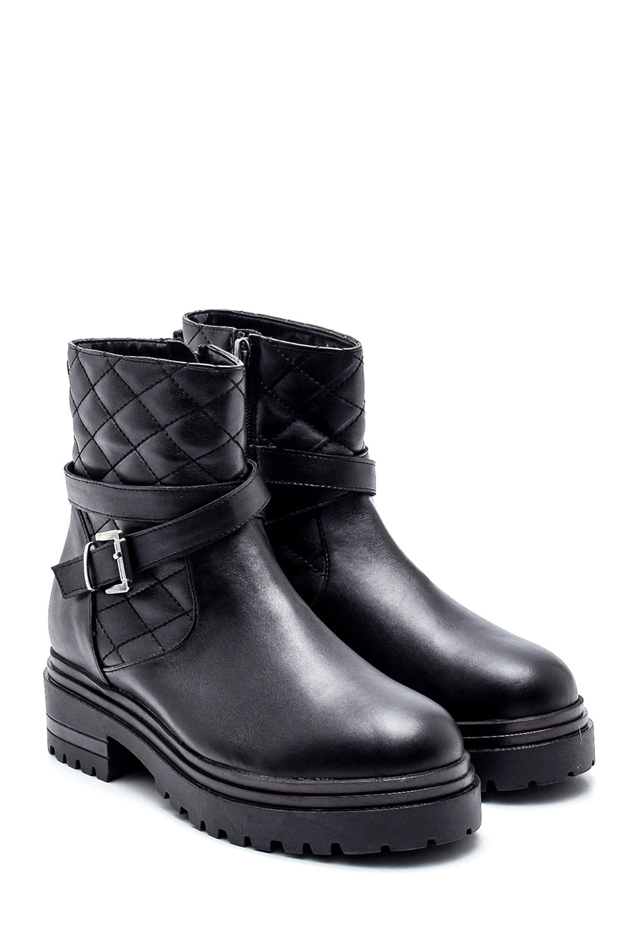 Women's Crocodile Detailed Boots